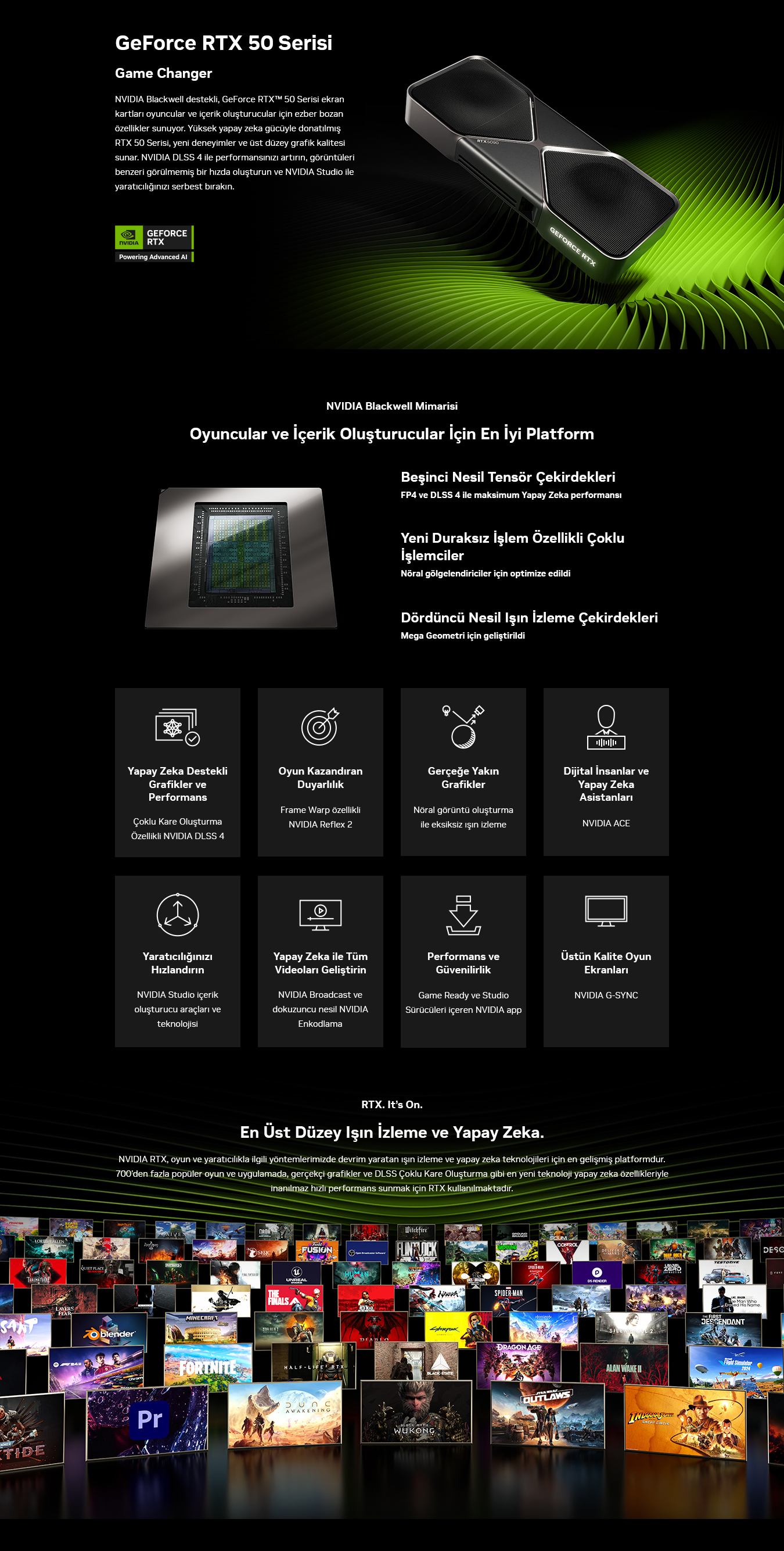 GeForce RTX 50 Serisi Görsel 1